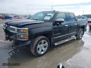 2014 Chevrolet Silverado 1500 LTZ with VIN 3GCUKSECXEG214331, listed as a IAAI auction lot 41674613 with 126,734 mi miles. Bid and sale history available at carsss.com. Image 19.