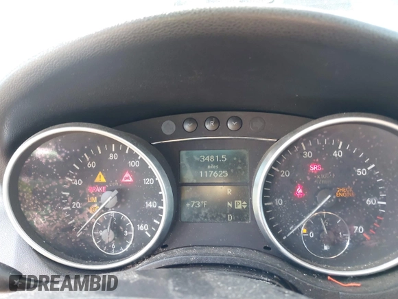 2006 Mercedes-Benz M 350 with VIN 4JGBB86E76A108201, listed as a IAAI auction lot 41955638 with 117,625 mi miles and . Bid and sale history available at DreamBid. Image 7.