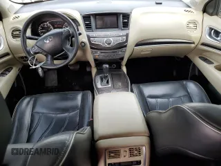 2015 Infiniti QX60 with VIN 5N1AL0MM4FC531245, listed as a Copart auction lot 49569695 with 205,253 mi miles and Salvage title. Bid and sale history available at DreamBid. Image 8.