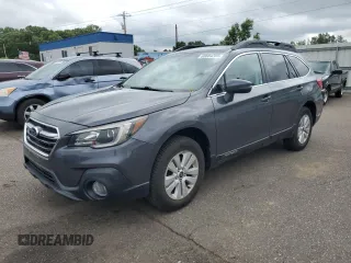 2019 Subaru Outback Premium с VIN 4S4BSAFC5K3376488, выставлен на аукционе Copart как лот 60684205 с пробегом 56 831 миль миль и Списание • Salvage title. История ставок и продаж доступна на DreamBid. Изображение 1.