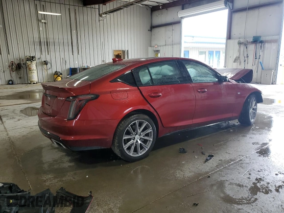 2022 Cadillac CT5 Sport z VIN 1G6DU5RK7N0120217, wystawiony jako Copart lot #56294495 z przebiegiem Nie podano mil oraz Nie do naprawy • Non repairable. Historia ofert i sprzedaży dostępna na DreamBid. Obrazek 3.