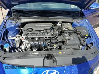 2024 Hyundai Elantra SEL with VIN KMHLS4DG5RU761646, listed as a Copart auction lot 50227625 with 8,609 mi miles and Salvage title. Bid and sale history available at DreamBid. Image 12.