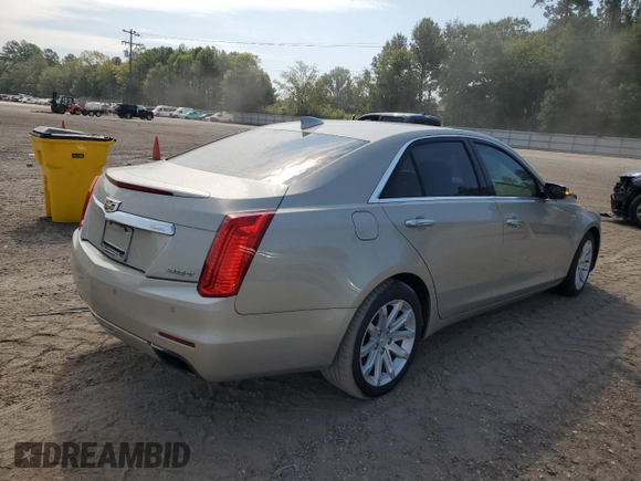 2015 Cadillac CTS Luxury RWD with VIN 1G6AR5SXXF0112477, listed as a Copart auction lot 74212684 with 63,257 mi miles and Salvage Title. Bid and sale history available at DreamBid. Image 3.