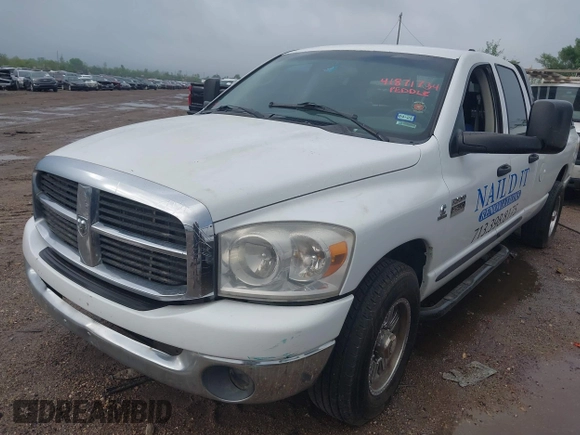 2007 Dodge Ram 2500 ST with VIN 3D7KR28C77G740987, listed as a IAAI auction lot 41871734 with 232,568 mi miles. Bid and sale history available at carsss.com. Image 17.