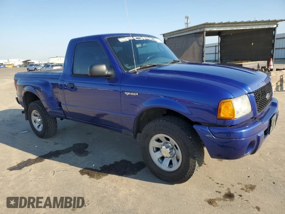 2003 Ford Ranger XL with VIN 1FTYR10U63PB29146, listed as a Copart auction lot 43073845 with 272,396 mi miles and Salvage Title. Bid and sale history available at carsss.com. Image 4.