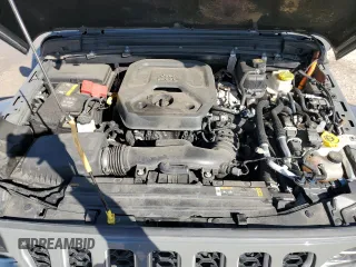 2023 Jeep Wrangler Sahara with VIN 1C4JJXP61PW505122, listed as a Copart auction lot 46719615 with 28,691 mi miles and Salvage Title. Bid and sale history available at DreamBid. Image 12.