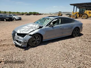 2017 Audi A7 Prestige with VIN WAU22AFC5HN126778, listed as a Copart auction lot 63405315 with Not provided miles and Salvage title. Bid and sale history available at DreamBid. Image 1.