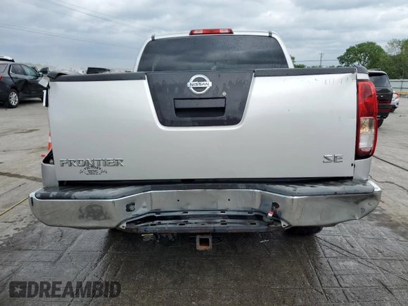 2010 Nissan Frontier SE с VIN 1N6AD0ER5AC436792, выставлен на аукционе Copart как лот 57486125 с пробегом 148 469 миль миль и Списание • Salvage title. История ставок и продаж доступна на DreamBid. Изображение 6.
