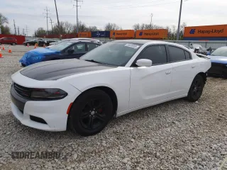 2017 Dodge Charger SE with VIN 2C3CDXBG5HH638924, listed as a Copart auction lot 53626565 with 92,536 mi miles and Salvage Title. Bid and sale history available at carsss.com. Image 1.