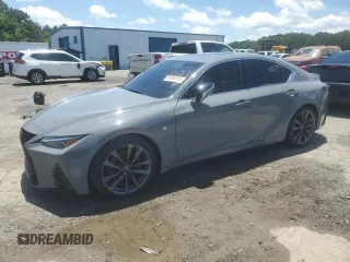2024 Lexus IS 350 F Sport z VIN JTHGZ1B24R5080149, wystawiony jako Copart lot #58098165 z przebiegiem 14 647 mil mil oraz Szkoda całkowita • Salvage title. Historia ofert i sprzedaży dostępna na DreamBid. Obrazek 1.