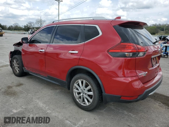2017 Nissan Rogue SL with VIN JN8AT2MT3HW392254, listed as a Copart auction lot 51855645 with 168,069 mi miles and Salvage Title. Bid and sale history available at DreamBid. Image 2.