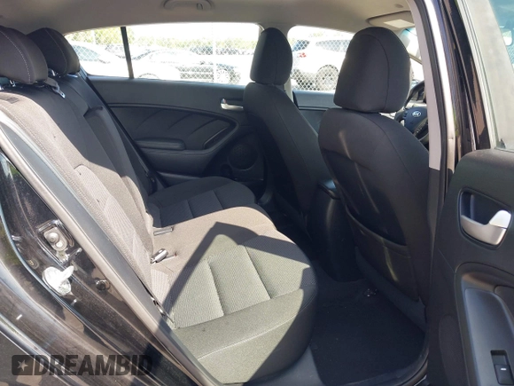 2017 Kia Forte5 LX with VIN KNAFK5A86H5699782, listed as a IAAI auction lot 41996763 with 80,974 mi miles. Bid and sale history available at carsss.com. Image 8.