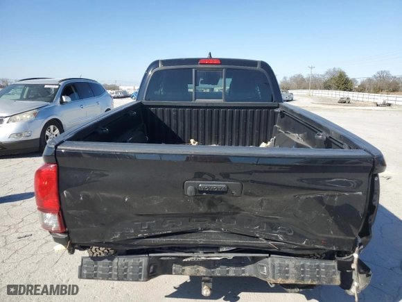 2022 Toyota Tacoma 2WD SR with VIN 3TYRZ5CN9NT021097, listed as a Copart auction lot 48436885 with 52,572 mi miles and Salvage Title. Bid and sale history available at carsss.com. Image 6.