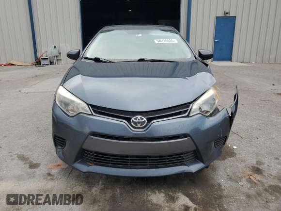 2016 Toyota Corolla L with VIN 2T1BURHE8GC654195, listed as a Copart auction lot 58314485 with 136,951 mi miles and Salvage title. Bid and sale history available at DreamBid. Image 5.