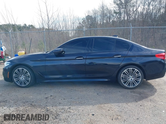 2018 BMW 5 Series 530i with VIN WBAJA5C50JWA35707, listed as a IAAI auction lot 41722656 with 137,619 mi miles and . Bid and sale history available at DreamBid. Image 14.