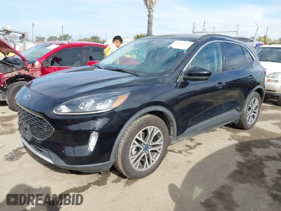 2020 Ford Escape SEL with VIN 1FMCU0H6XLUB69588, listed as a IAAI auction lot 41894196 with 79,314 mi miles and . Bid and sale history available at carsss.com. Image 17.