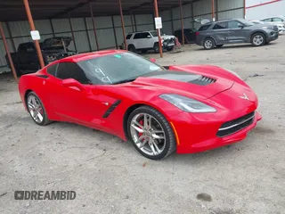 2018 Chevrolet Corvette 1LT with VIN 1G1YB2D75J5101256, listed as a IAAI auction lot 41912771 with 23,160 mi miles. Bid and sale history available at carsss.com. Image 1.