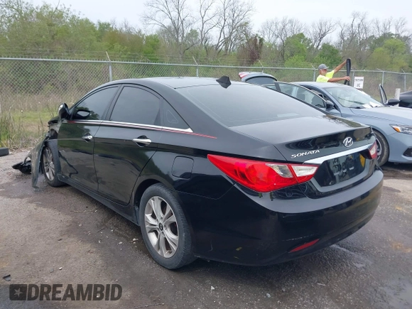 2011 Hyundai Sonata Limited with VIN 5NPEC4AC5BH242138, listed as a IAAI auction lot 41822876 with 206,592 mi miles and . Bid and sale history available at DreamBid. Image 3.