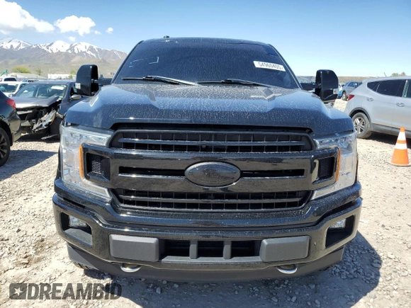 2018 Ford F-150 XL with VIN 1FTFW1EG3JFC40842, listed as a Copart auction lot 54960405 with 69,487 mi miles and Clean Title. Bid and sale history available at carsss.com. Image 5.