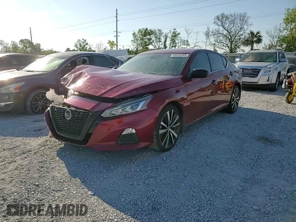2022 Nissan Altima SR with VIN 1N4BL4CVXNN361962, listed as a Copart auction lot 50953185 with 41,956 mi miles and Non Repairable. Bid and sale history available at DreamBid. Image 10.