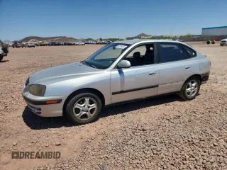 2005 Hyundai Elantra GLS with VIN KMHDN56D25U133302, listed as a Copart auction lot 60155455 with 177,985 mi miles and Salvage title. Bid and sale history available at DreamBid. Image 1.