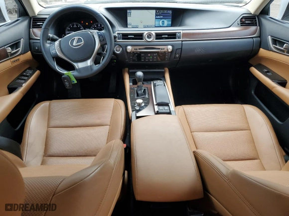 2014 Lexus GS 350 with VIN JTHBE1BL7E5033464, listed as a Copart auction lot 49589315 with 71,389 mi miles and Salvage Title. Bid and sale history available at carsss.com. Image 8.