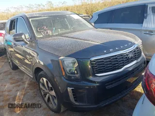 2021 Kia Telluride EX with VIN 5XYP34HC8MG112833, listed as a IAAI auction lot 40539471 with 45,148 mi miles and . Bid and sale history available at DreamBid. Image 1.