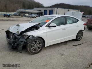 2018 Hyundai Elantra SEL with VIN 5NPD84LF9JH258068, listed as a Copart auction lot 48459385 with 61,435 mi miles and Salvage Title. Bid and sale history available at carsss.com. Image 1.