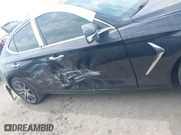 2021 Genesis G70 3.3T с VIN KMTG74LEXMU071473, выставлен на аукционе IAAI как лот 42061698 с пробегом 53 949 миль миль и . История ставок и продаж доступна на DreamBid. Изображение 6.