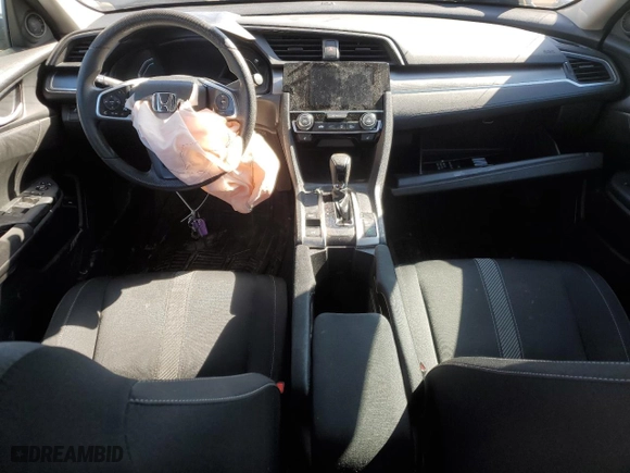 2017 Honda Civic Sedan LX with VIN 2HGFC2F51HH011839, listed as a Copart auction lot 50309185 with 141,479 mi miles and Salvage Title. Bid and sale history available at carsss.com. Image 8.