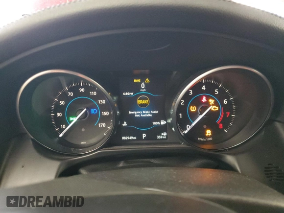 2016 Jaguar XF 35t Prestige with VIN SAJBE4BV6GCY16764, listed as a Copart auction lot 85102234 with 82,949 mi miles and Salvage Title. Bid and sale history available at carsss.com. Image 9.