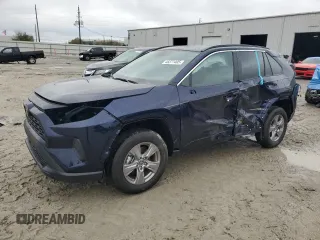 2025 Toyota RAV4 XLE with VIN 2T3W1RFV3SW371411, listed as a Copart auction lot 48371405 with 309 mi miles and Salvage Title. Bid and sale history available at carsss.com. Image 1.