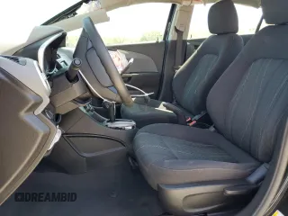 2020 Chevrolet Sonic LT with VIN 1G1JD5SB7L4101000, listed as a Copart auction lot 52336625 with 57,265 mi miles and Salvage title. Bid and sale history available at DreamBid. Image 7.