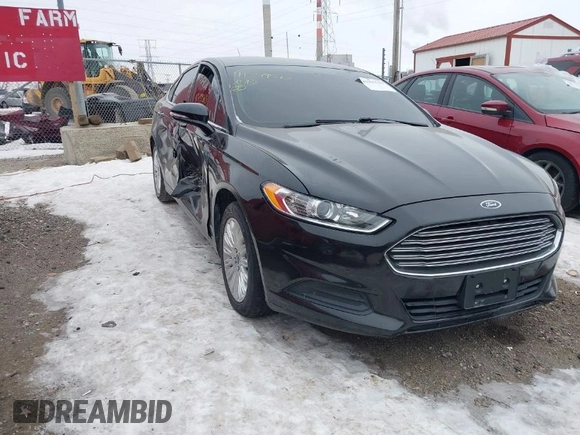 2014 Ford Fusion SE Hybrid with VIN 3FA6P0LUXER236740, listed as a IAAI auction lot 41399510 with 82,720 mi miles. Bid and sale history available at carsss.com. Image 1.