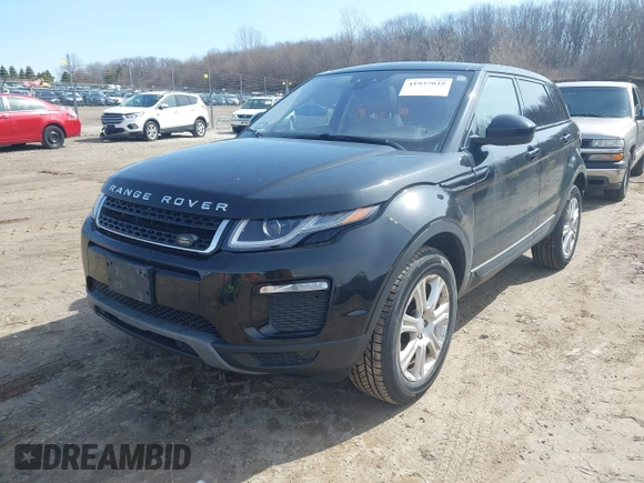 2018 Land Rover Range Rover Evoque SE with VIN SALVP2RX1JH282965, listed as a IAAI auction lot 41937035 with 40,491 mi miles. Bid and sale history available at carsss.com. Image 2.