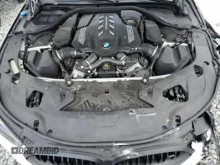 2023 BMW 8 Series M850i with VIN WBAGV8C07PCL57496, listed as a Copart auction lot 64175375 with Not provided miles and Non repairable. Bid and sale history available at DreamBid. Image 11.