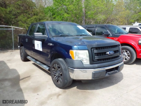 2013 Ford F-150 XL with VIN 1FTFW1CF2DKE57224, listed as a IAAI auction lot 41940686 with 148,482 mi miles. Bid and sale history available at carsss.com. Image 1.