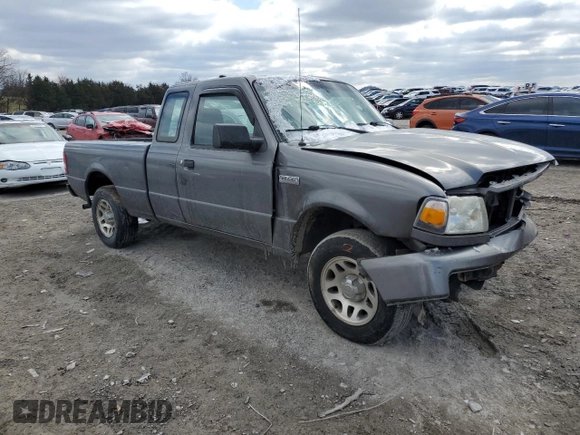 2010 Ford Ranger XL with VIN 1FTKR1ED6APA65525, listed as a Copart auction lot 46124935 with 275,826 mi miles and Salvage Title. Bid and sale history available at DreamBid. Image 4.