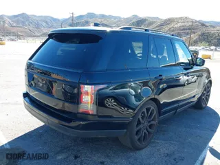 2017 Land Rover Range Rover with VIN SALGS2FE9HA347512, listed as a IAAI auction lot 41616415 with 53,913 mi miles. Bid and sale history available at carsss.com. Image 4.