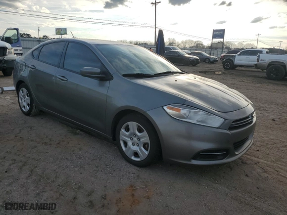 2013 Dodge Dart Aero with VIN 1C3CDFAH5DD306297, listed as a Copart auction lot 43236015 with NaN miles and Salvage Title. Bid and sale history available at carsss.com. Image 4.