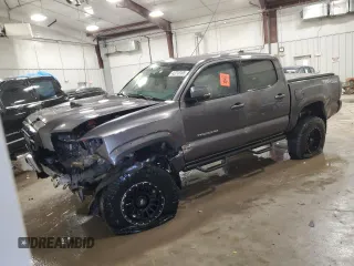 2017 Toyota Tacoma SR5 with VIN 5TFCZ5AN6HX072589, listed as a Copart auction lot 42210105 with Not Provided miles and Non Repairable. Bid and sale history available at carsss.com. Image 1.