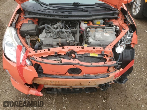 2014 Toyota Prius One with VIN JTDKDTB38E1073950, listed as a Copart auction lot 53983465 with 109,222 mi miles and Salvage Title. Bid and sale history available at DreamBid. Image 11.