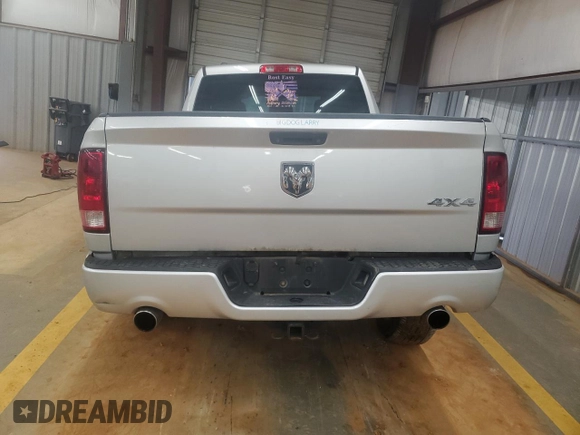 2014 Ram 1500 Express with VIN 1C6RR7FT1ES379858, listed as a Copart auction lot 53814295 with 188,574 mi miles and Salvage title. Bid and sale history available at DreamBid. Image 6.