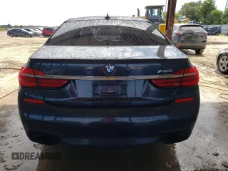 2016 BMW 7 Series 740i with VIN WBA7E2C53GG548284, listed as a Copart auction lot 67118363 with 92,153 mi miles. Bid and sale history available at carsss.com. Image 6.