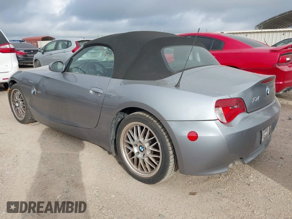 2006 BMW Z4 3.0i with VIN 4USBU33516LW59003, listed as a IAAI auction lot 42578979 with 82,386 mi miles and . Bid and sale history available at DreamBid. Image 3.