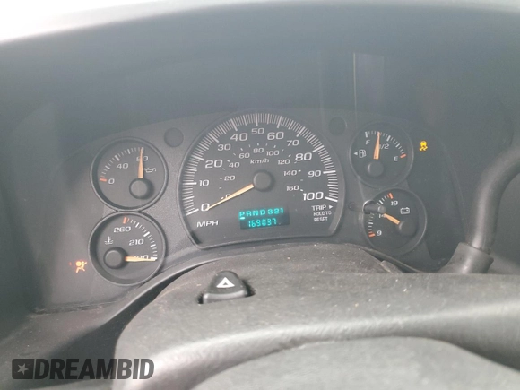2006 Chevrolet Express Passenger with VIN 1GAHG39U161249733, listed as a Copart auction lot 41875405 with 169,037 mi miles and Clean title. Bid and sale history available at DreamBid. Image 9.