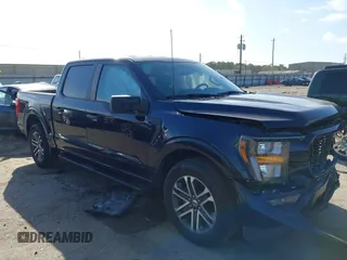 2023 Ford F-150 XL with VIN 1FTEW1CP3PFC14524, listed as a IAAI auction lot 41771326 with 27,981 mi miles and . Bid and sale history available at DreamBid. Image 1.
