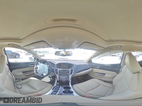 2017 Acura TLX with VIN 19UUB1F30HA000168, listed as a Copart auction lot 47591755 with 112,333 mi miles and Salvage title. Bid and sale history available at DreamBid. Image 14.