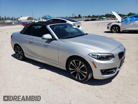2016 BMW 2 Series 228i xDrive with VIN WBA1L9C59GV325604, listed as a Copart auction lot 49372204 with 44,762 mi miles. Bid and sale history available at carsss.com. Image 4.