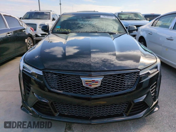 2023 Cadillac CT4-V Blackwing z VIN 1G6DL5RP5P0410487, wystawiony jako Copart lot #74749444 z przebiegiem Nie podano mil oraz Szkody całkowita. Historia ofert i sprzedaży dostępna na DreamBid. Obrazek 5.